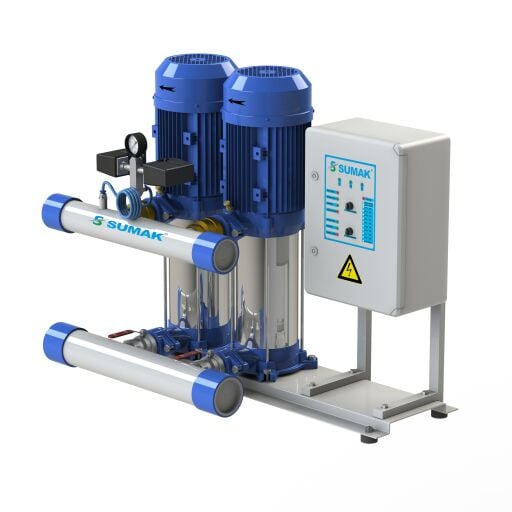 Noril Fanlı İki Pompalı Hidroforlar