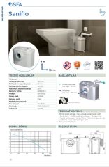 Saniflo Foseptik Tahliye Cihazı WC - 12 LT