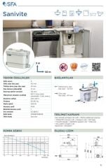 Sanivite Atık Su Tahliye Cihazı 4 Ünite 12 LT