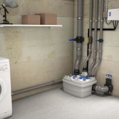 Sanicubic 2 Classic Atık Su Tahliye Cihazı 45 lt Hacim