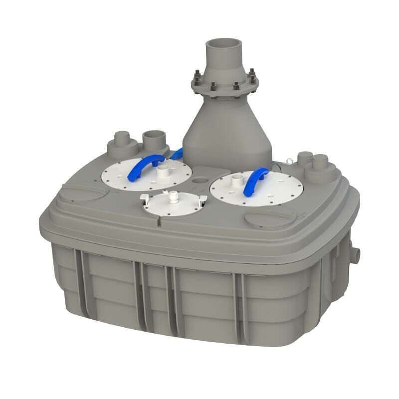 Sanicubic 2 VX Trifaze Atık Su Tahliye Cihazı 120 lt Hacim