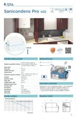 Sanicondens Pro - 2,2 LT Hazneli - Yoğuşma Suyu Pom. (kombi ve klima)