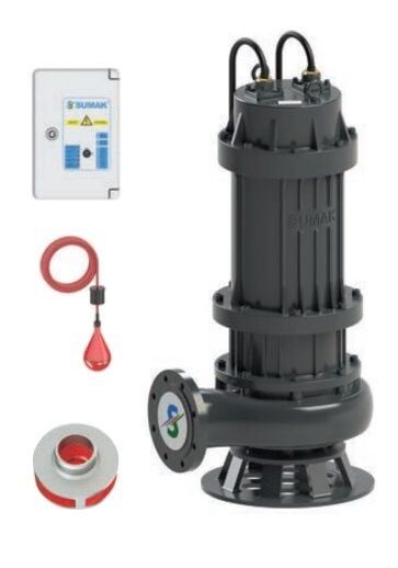 Sumak SDTK 300/6 Foseptik Pompası Yüksek Debili 30 HP