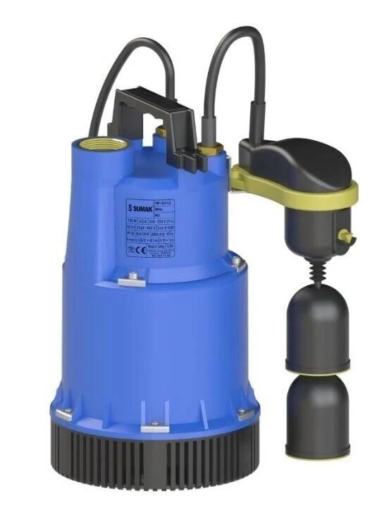 Sumak SDF13A Asansör Flatörlü Drenaj Dalgıç Pom. 1.3 HP