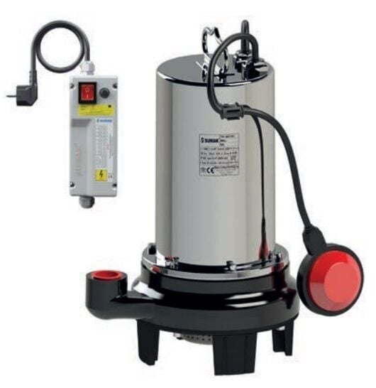 Sumak SDF 15/1 Temiz Su Dalgıç Pompa 1.5 HP