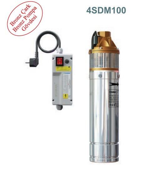 Sumak 4SDM100 Temiz Su Dalgıç Pompa 1 HP