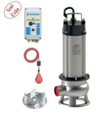 Sumak SDTV 40/2 İnox Paslanmaz Foseptik Dalgıç Pompa 4 HP 380V