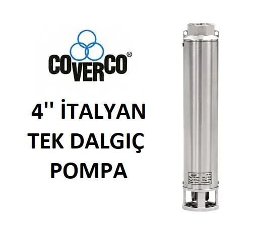 Coverco İtalyan 7/32 - 4'' Tek Dalgıç Pompa 140 Mss - 4 HP
