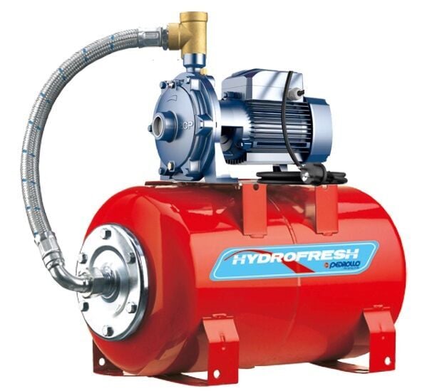 Pedrollo CB1-2CPm 25 / 14B Tek Kademeli Hidrofor 50 LT Tanklı 1.5 HP 6 Kat 20 Daire
