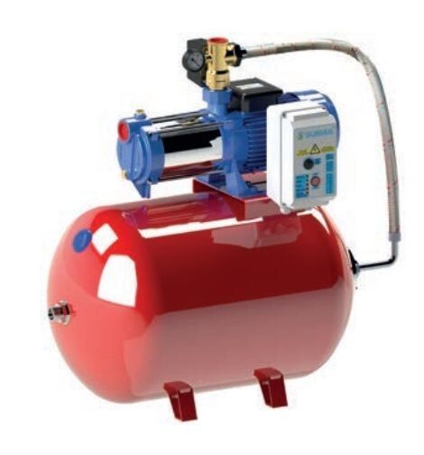 Sumak SYMH8 220/6 Kademeli Hidrofor Sessiz 9 Kat 18 Daire 2.2 HP