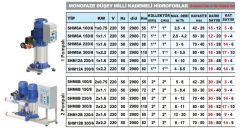 Sumak SHM12A 220/4 Tek Pom. Hidrofor 2.2 HP 9 Kat 28 Daire - 220V