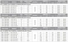 Etna 1 KO 4/6-11 Tek Pompalı Hidrofor 1.5 HP 9 Kat 15 Daire