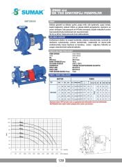 Sumak SMT250/65 Santrifüj Pompa (Akuple Motorlu) 2900 D/D 22 KW