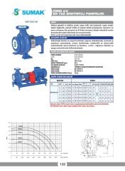 Sumak SMT250/100 Santrifüj Pompa (Akuple Motorlu) 2900 D/D 55 KW