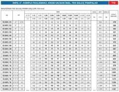 İmpo SS 609/10 - 6'' Paslanmaz Tek Dalgıç Pompa 94 Mss - 5.5 HP