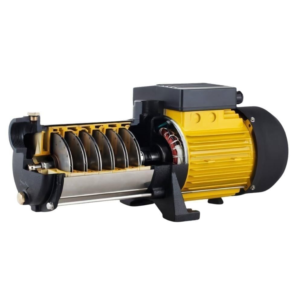 Vortex VKP S/S 9-06 T Yatay Kademeli Sessiz Pompa Çelik Fanlı 3 HP