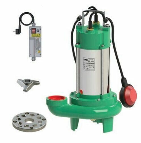 Troy Pompa HDBM 1800/2 Döküm Göv. Bıçaklı Foseptik Dalgıç Pompa 1.5 HP