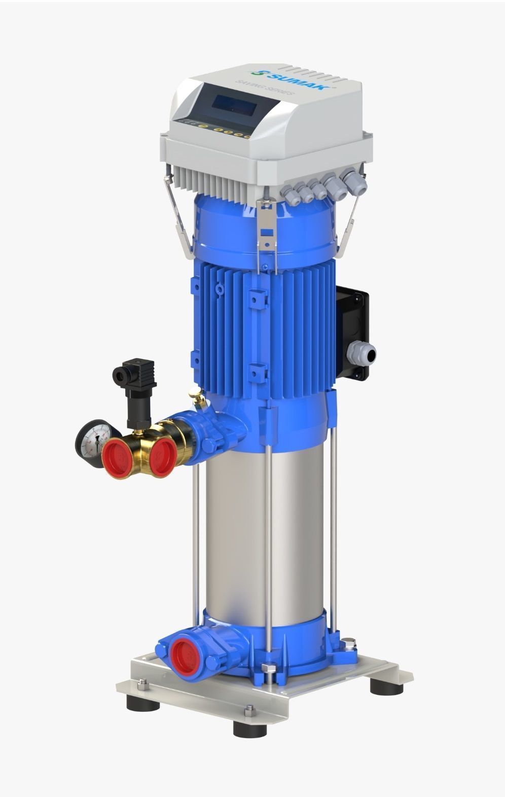 Sumak SHT 12A 300/6 FK Tek Pom. Frekans Kon. Hidrofor 3 HP 9 Kat 38 Daire - 380V