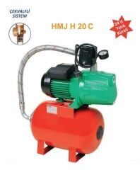 Troy Pompa HMJH 20 C Jet Hidrofor 24 LT Tanklı 5 Kat 10 Daire 1.5 HP