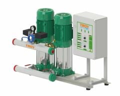 Troy Pompa HDHM6 B 2000/8 İki Pom. Hidrofor 2x1.5 HP 9 Kat 24 Daire - 220V
