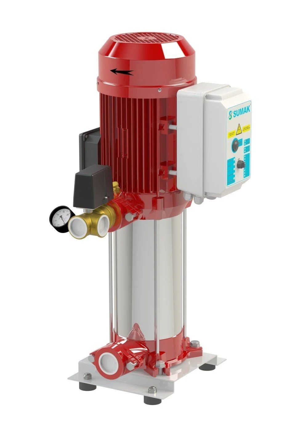 Sumak SHT 34 A 1500/6 EY Tek Pom. Yangın Hidroforu 15 HP 380V