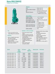 Wilo Rexa PRO-C08-435A/21T039X540/O Döküm Gövdeli Dalgıç Atık Su Pompası