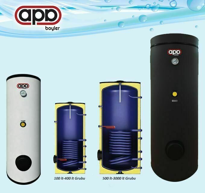 Apa Boyler 800 LT Tek Serpantinli Boyler
