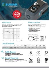 Sumak SMH BOX 120 Frekans Kontrollü Hidrofor 1,2 HP - 5 Kat 10 Daire