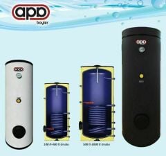 Apa Boyler 100 LT Tek Serpantinli Boyler