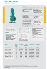 Wilo Rexa PRO-V10-428A/40T045X540/O Döküm Gövdeli Dalgıç Atık Su Pompası