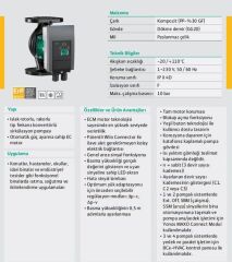 Wilo Yonos Maxo 50/0,5-16 Flanşlı Sirkülasyon Pompası DN50 340 mm