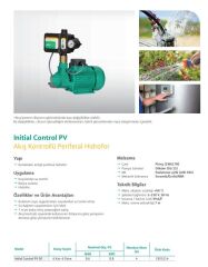 Wilo Control PV 50 M Fluid Kontrollü Hidrofor 6 Kat-6 Daire