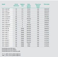 Wilo Top Z  65/10-T-PN 6/10 GG Re Sirkülasyon Pompası